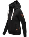 Navahoo Raniaa Damen Kapuzenpullover Hoodie B687 Schwarz Größe XS - Gr. 34