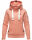 Navahoo Raniaa Damen Kapuzenpullover Hoodie B687 Apricot Größe M - Gr. 38