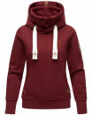 Navahoo Raniaa Damen Kapuzenpullover Hoodie B687 Bordeaux Größe S - Gr. 36
