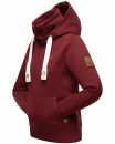 Navahoo Raniaa Damen Kapuzenpullover Hoodie B687 Bordeaux Größe S - Gr. 36