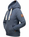 Navahoo Damlaa warmer Damen Hoodie Sweatshirt B686 Dusty Blue - Melange Größe M - Gr. 38