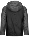 Arctic Seven Herren Regenjacke AS324 Schwarz/Dunkelgrau Größe L - Gr. L