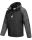 Arctic Seven Herren Regenjacke AS324 Schwarz/Dunkelgrau Größe L - Gr. L