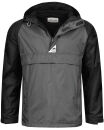 Arctic Seven Herren Regenjacke AS324 Dunkelgrau/Schwarz...
