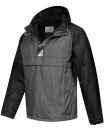 Arctic Seven Herren Regenjacke AS324 Dunkelgrau/Schwarz Größe S - Gr. S