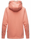 Navahoo Airii Damen Kapuzenpullover Sweatshirt Hoodie Longline B906 Apricot Größe S - Gr. 36