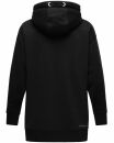 Navahoo Silberengelchen Damen Kapuzenpullover Sweatshirt Longline B906 Schwarz-Gr.XL