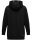 Navahoo Silberengelchen Damen Kapuzenpullover Sweatshirt Longline B906 Schwarz-Gr.XL