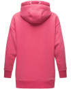 Navahoo Silberengelchen Damen Kapuzenpullover Sweatshirt Longline B906 Pink-Gr.L