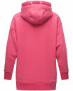 Navahoo Silberengelchen Damen Kapuzenpullover Sweatshirt Longline B906 Pink-Gr.L