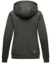 Marikoo Setsunaa Damen Sweatjacke Hoodie Pullover Pulli Sweater Kapuze B907 D.Grau-Mel.-Gr.S