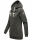 Marikoo Izuyaa Damen Hoodie Pullover Pulli Sweater mit Kapuze B908 D.Grau-Mel.-Gr.M