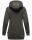 Marikoo Izuyaa Damen Hoodie Pullover Pulli Sweater mit Kapuze B908 D.Grau-Mel.-Gr.M