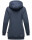Marikoo Izuyaa Damen Hoodie Pullover Pulli Sweater mit Kapuze B908 Blau-Mel.-Gr.XS