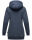 Marikoo Izuyaa Damen Hoodie Pullover Pulli Sweater mit Kapuze B908 Blau-Mel.-Gr.S