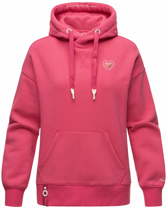 Navahoo Goldfee Damen Sweatshirt Hoodie Pullover Pulli Sweater Kapuze B800 Pink-Gr.S