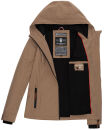 Marikoo Brombeere Damen Übergangsjacke B862 Taupe Größe XS - Gr. 34
