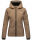 Marikoo Brombeere Damen Übergansjacke B862 Taupe Größe XS - Gr. 34