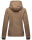Marikoo Brombeere Damen Übergangsjacke B862 Taupe Größe M - Gr. 38
