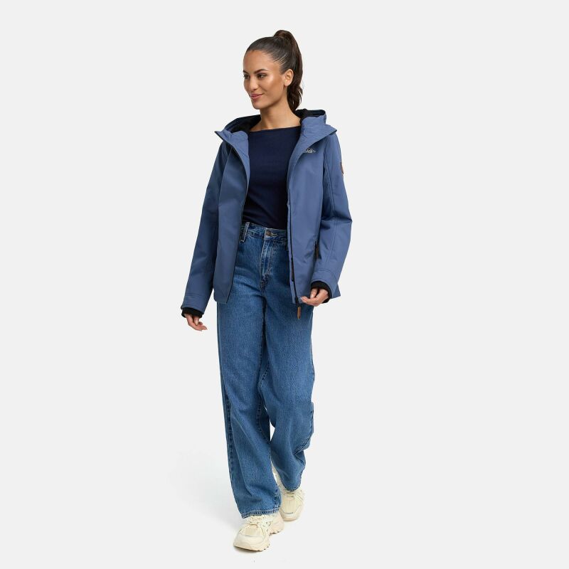 Marikoo Brombeere Damen Übergansjacke B862 Dusty Blue Größe S - Gr. 36