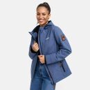 Marikoo Brombeere Damen Übergangsjacke B862 Dusty Blue Größe XXL - Gr. 44