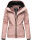 Marikoo Erdbeere Designer Damen Winter leicht gefüttert mit Kapuze B659 Rosa Größe S - Gr. 36