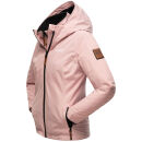 Marikoo Erdbeere Designer Damen Winter leicht gefüttert mit Kapuze B659 Rosa Größe M - Gr. 38