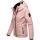 Marikoo Erdbeere Designer Damen Winter leicht gefüttert mit Kapuze B659 Rosa Größe M - Gr. 38