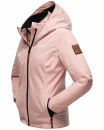 Marikoo Erdbeere Designer Damen Winter leicht gefüttert mit Kapuze B659 Rosa Größe L - Gr. 40