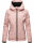 Marikoo Erdbeere Designer Damen Winter leicht gefüttert mit Kapuze B659 Rosa Größe L - Gr. 40