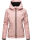 Marikoo Erdbeere Designer Damen Winter leicht gefüttert mit Kapuze B659 Rosa Größe XL - Gr. 42