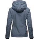 Marikoo Erdbeere Designer Damen Winter leicht gefüttert mit Kapuze B659 Dusty Blue Größe S - Gr. 36