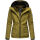 Marikoo Erdbeere Designer Damen Winter leicht gefüttert mit Kapuze B659 Grün Größe L - Gr. 40