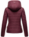 Marikoo Löwenbaby leichte Damen Steppjacke B839 Weinrot Größe XL - Gr. 42