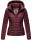 Marikoo Löwenbaby leichte Damen Steppjacke B839 Weinrot Größe XL - Gr. 42