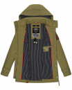Marikoo Nyokoo leichte Damen Übergangs Jacke mit Kapuze B690 Grün Größe S - Gr. 36