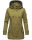 Marikoo Nyokoo leichte Damen Übergangs Jacke mit Kapuze B690 Grün Größe L - Gr. 40