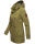 Marikoo Nyokoo leichte Damen Übergangs Jacke mit Kapuze B690 Grün Größe L - Gr. 40