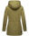 Marikoo Nyokoo leichte Damen Übergangs Jacke mit Kapuze B690 Grün Größe L - Gr. 40