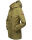 Marikoo Nyokoo leichte Damen Übergangs Jacke mit Kapuze B690 Grün Größe L - Gr. 40