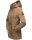 Marikoo Nyokoo leichte Damen Übergangs Jacke mit Kapuze B690 Taupe Größe XL - Gr. 42