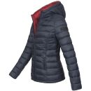 Marikoo Lucy Damen Steppjacke Übergangsjacke B651 Navy Größe XXXL - Gr. 46