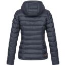 Marikoo Lucy Damen Steppjacke Übergangsjacke B651 Navy Größe XXXL - Gr. 46