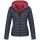 Marikoo Lucy Damen Steppjacke Übergangsjacke B651 Navy Größe XXXL - Gr. 46