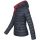Marikoo Lucy Damen Steppjacke Übergangsjacke B651 Navy Größe XXXL - Gr. 46
