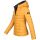Marikoo Lucy Damen Steppjacke Übergangsjacke B651 Gelb Größe XXXL - Gr. 46