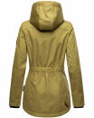 Marikoo Babetaa Damen Übergangs Jacke wasserabweisend Parka B861 Moosgrün-Gr.S