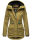 Marikoo Babetaa Damen Übergangs Jacke wasserabweisend Parka B861 Moosgrün-Gr.S