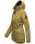 Marikoo Babetaa Damen Übergangs Jacke wasserabweisend Parka B861 Moosgrün-Gr.S