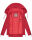 Navahoo Wekoo Damen Übergangs Jacke mit Kapuze B692 Rot Muster Größe M - Gr. 38